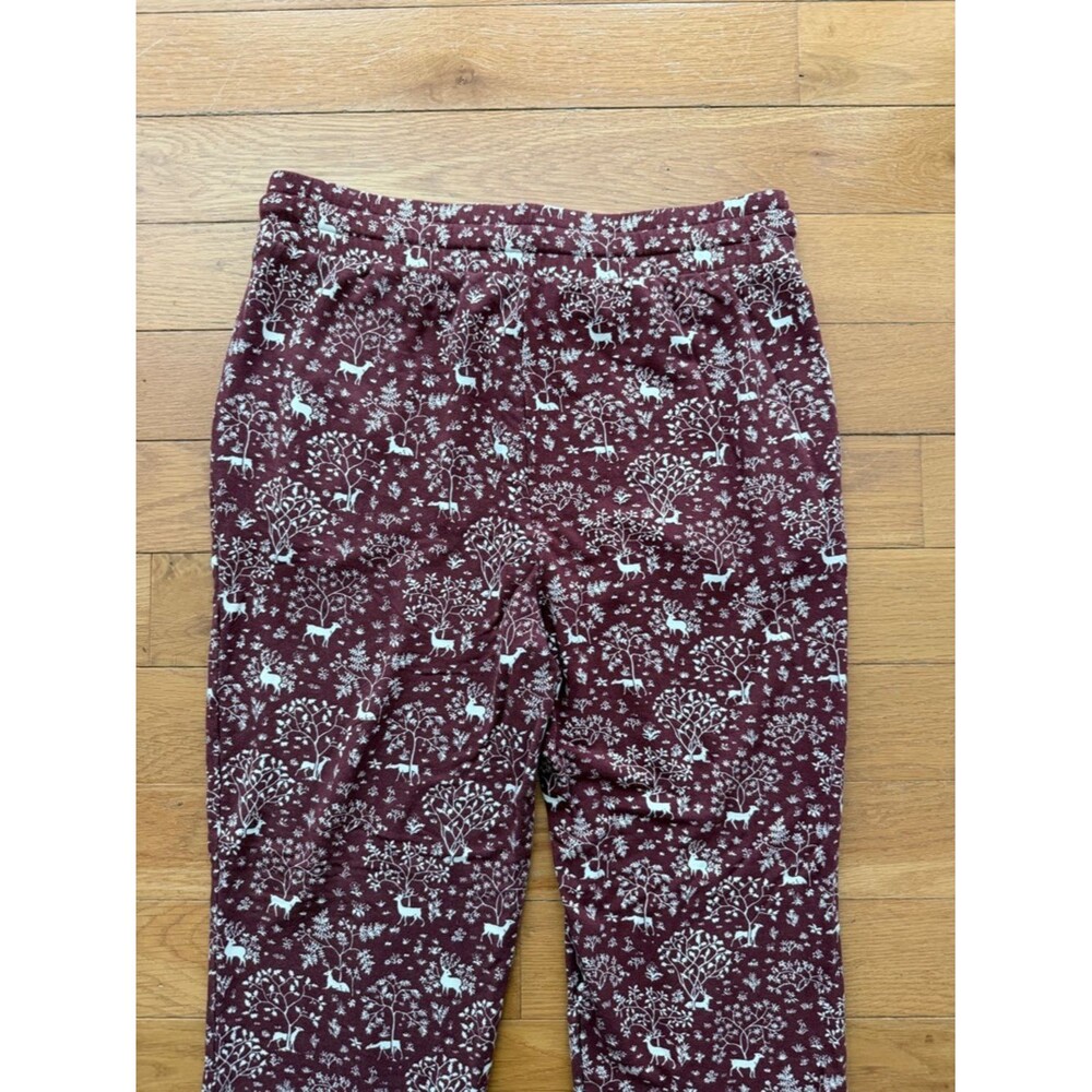 Sundance Rust Red Deer Joggers Lounge Pants Size M - Picture 6 of 10